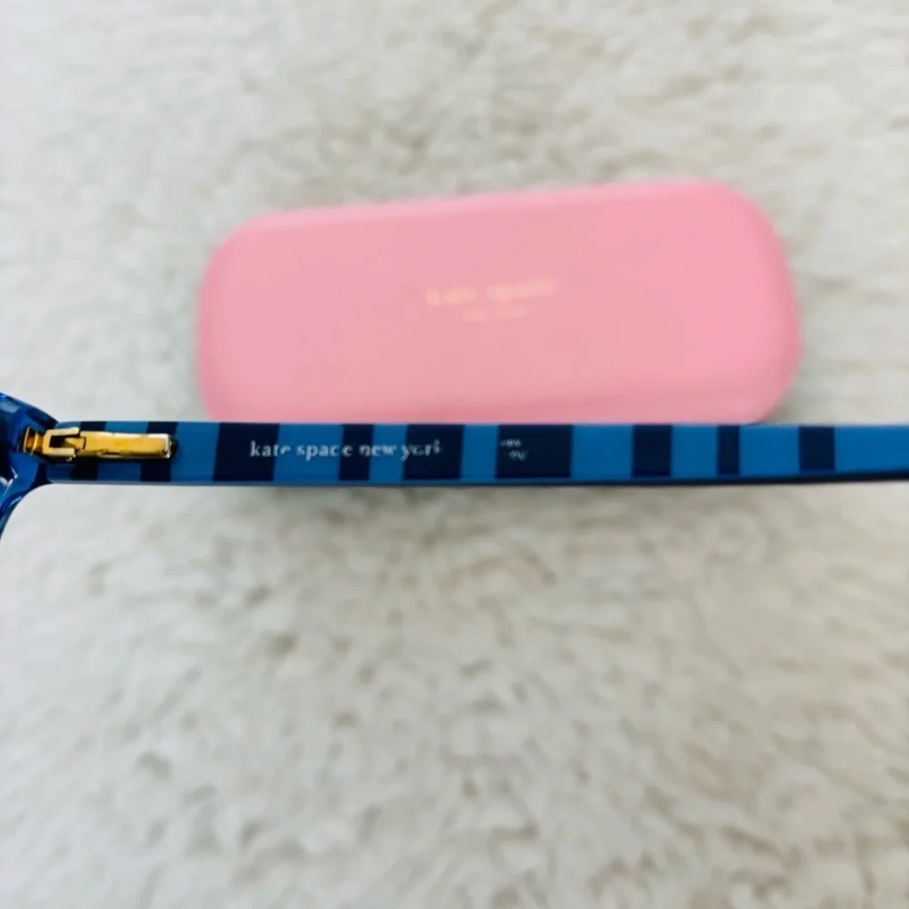 Kate Spade 2 Tone Blue Eyeglasses Frame Only w/ Case size 54 x 16 140